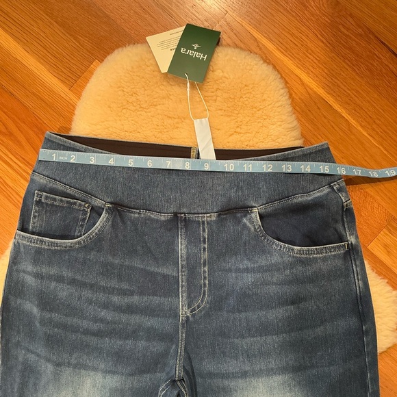 Halara wide leg flex denim jeans - Picture 11 of 13